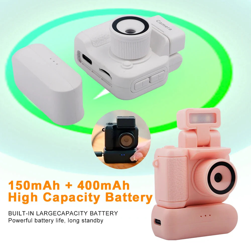 Mini HD 1080p Digital Camera – Portable LCD Video Recorder with Flash & Dock