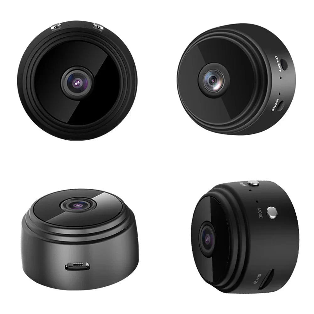 Compact 1080p HD Mini WiFi Security Camera with Night Vision