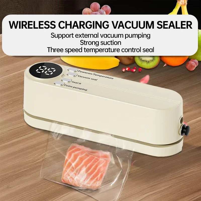 SealMate Pro – 4-in-1 Cordless Food Vacuum Sealer