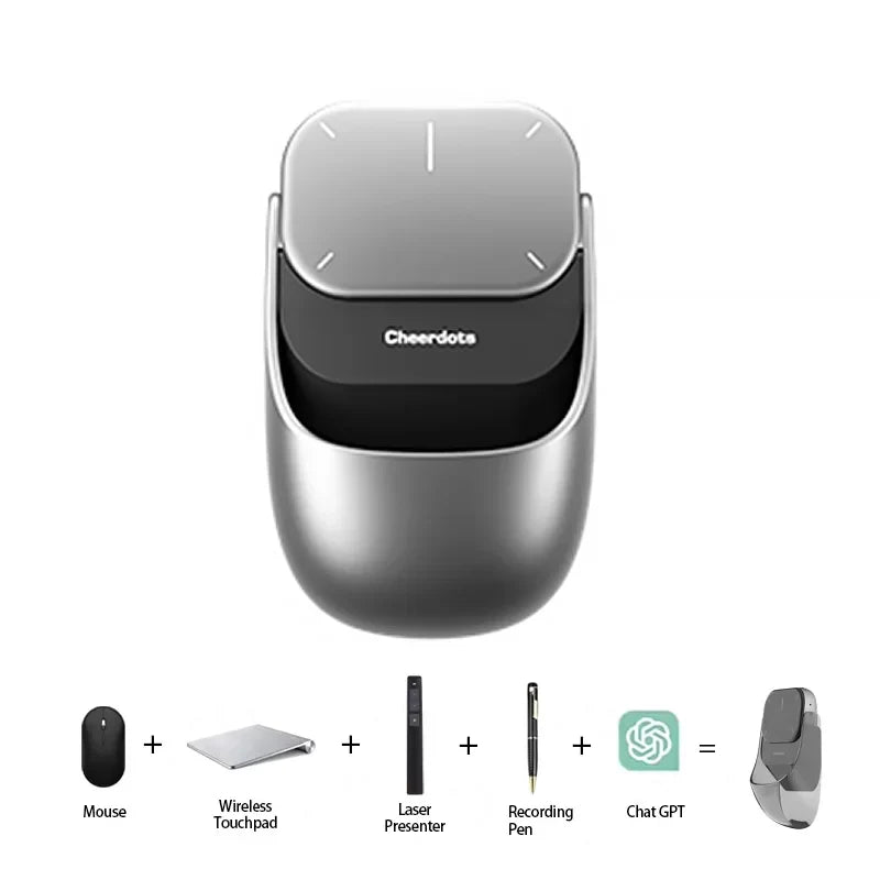 Premium All-in-One Wireless Touchpad & AI-Powered Presenter