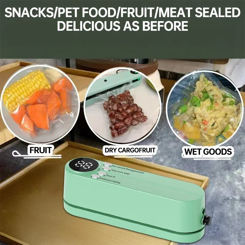 SealMate Pro – 4-in-1 Cordless Food Vacuum Sealer