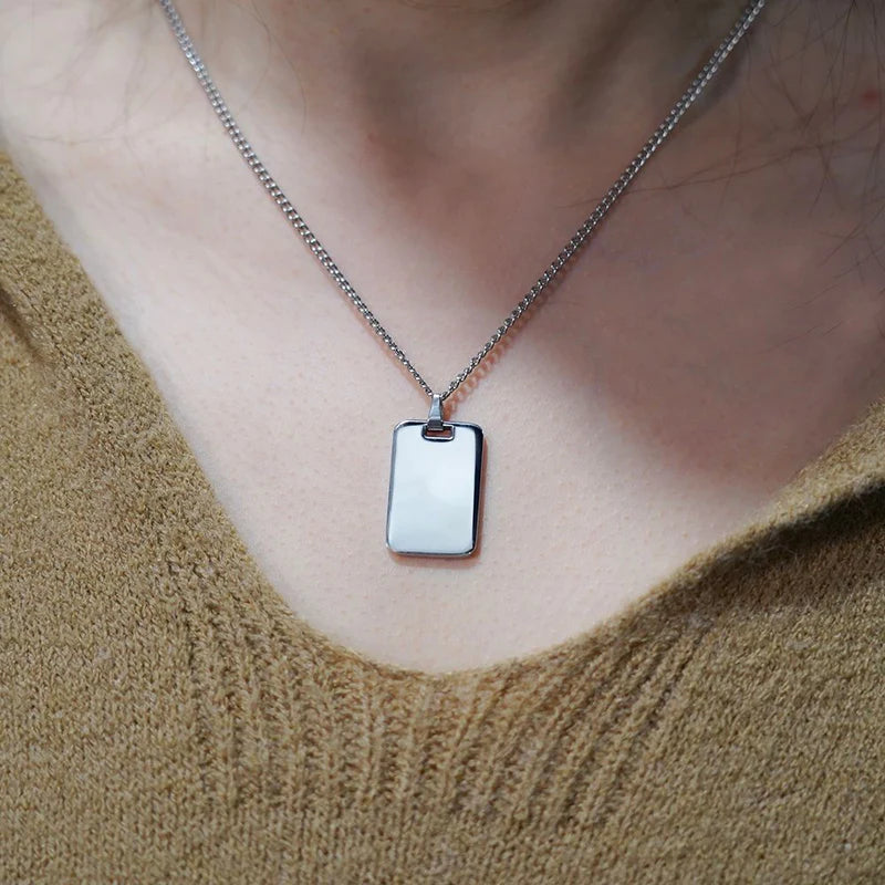 Custom Handwriting Pendant Necklace - LoveInTheBox