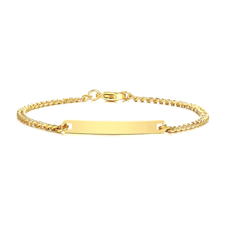 Dainty Engraved Bracelet - LoveInTheBox