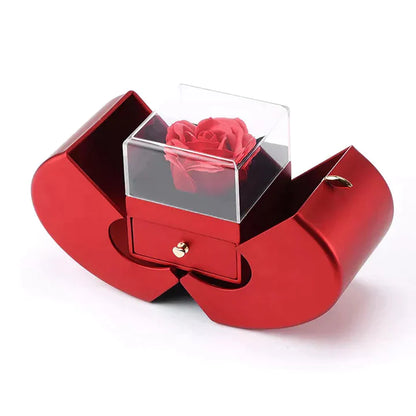 Eternal Rose Box with Real Rose & Necklace - LoveInTheBox