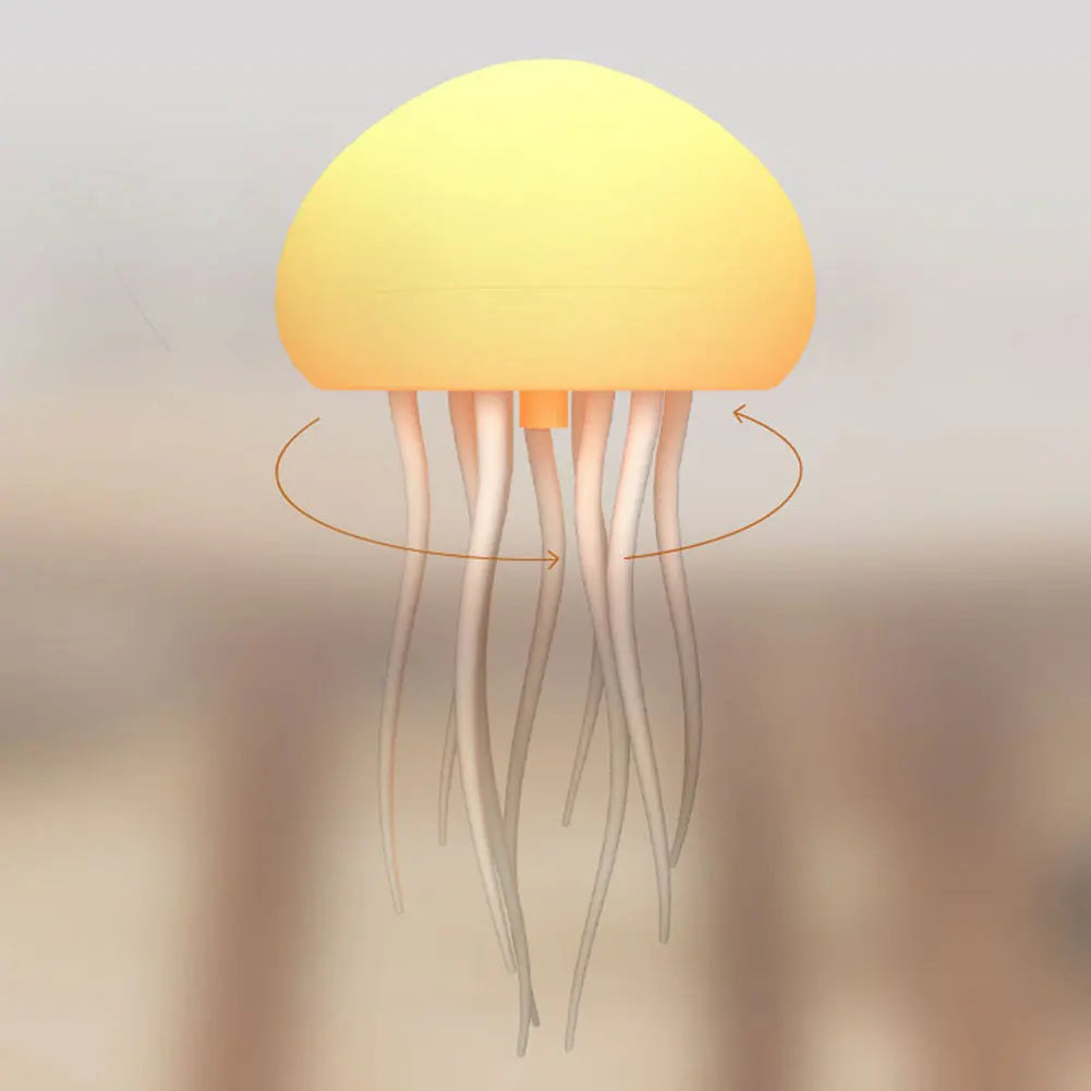 Smart Jellyfish Desk Lamp with USB Voice Control Light - LoveInTheBox