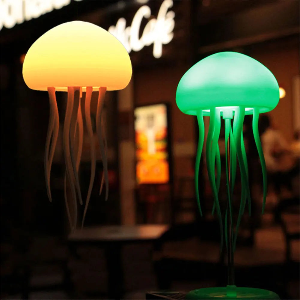 Smart Jellyfish Desk Lamp with USB Voice Control Light - LoveInTheBox