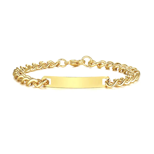 Large Engraved Bracelet - LoveInTheBox