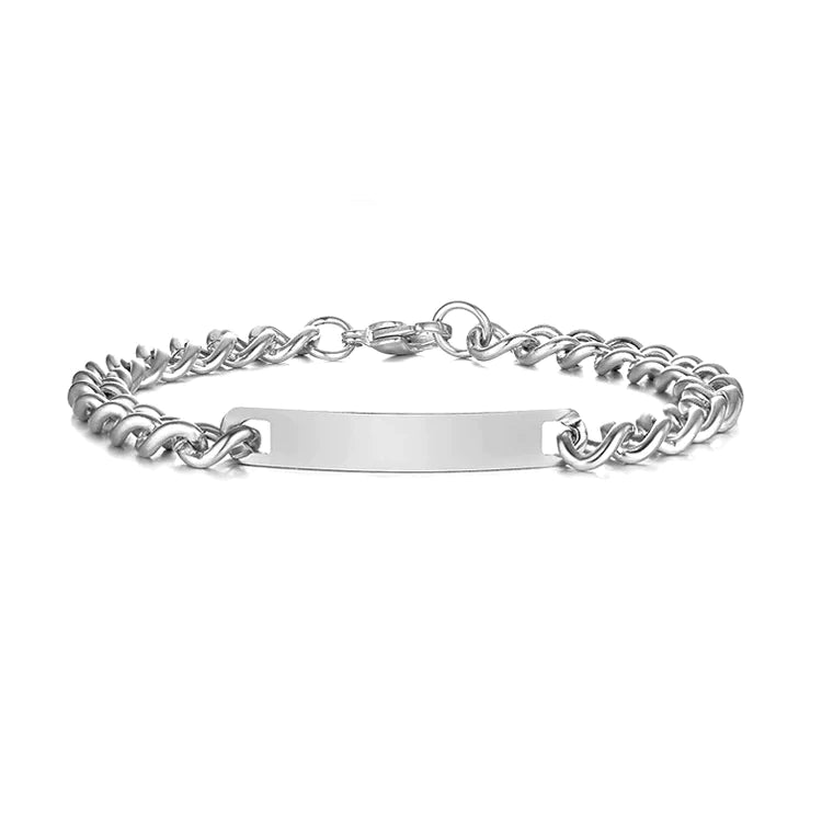 Large Engraved Bracelet - LoveInTheBox