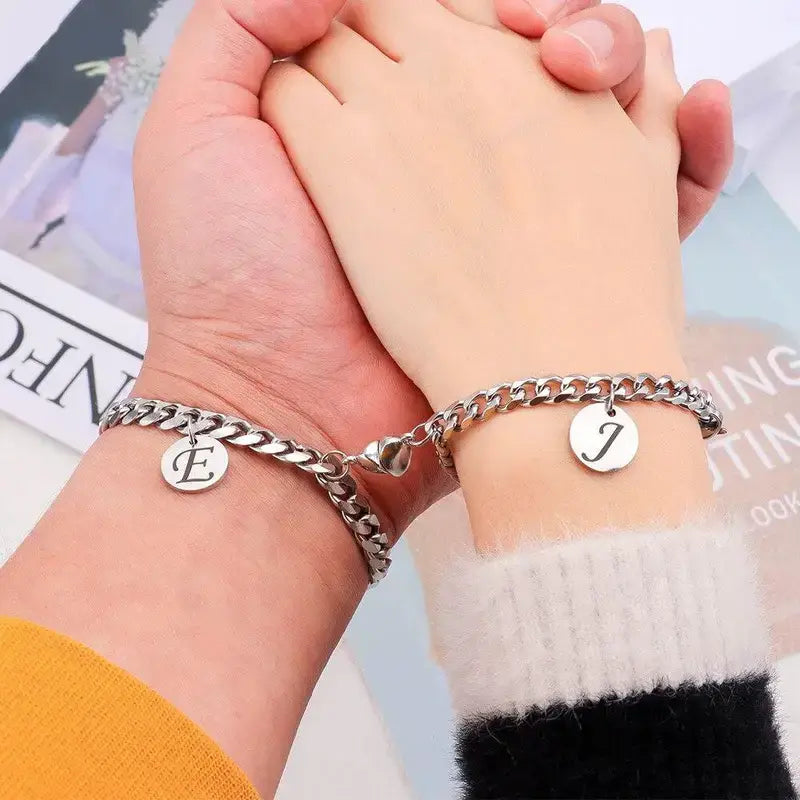 Magnetic Love Letter Bracelet Set - LoveInTheBox