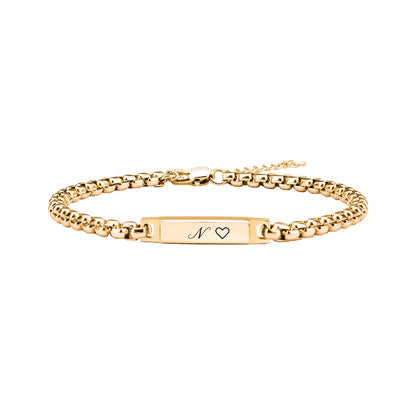 Personalized Engraved Bracelet Set - LoveInTheBox