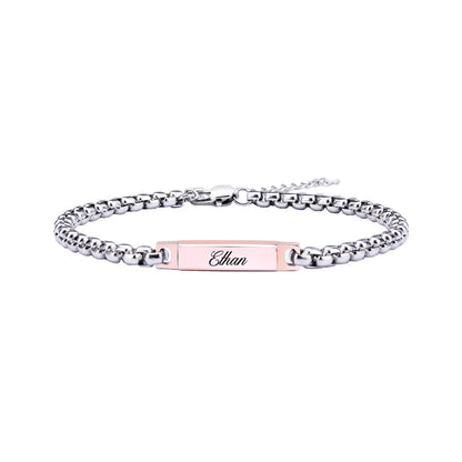 Personalized Engraved Bracelet Set - LoveInTheBox