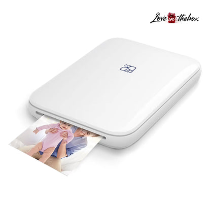 Portable Mini Photo Printer (Bluetooth/Wireless) – FREE Photo Paper Included