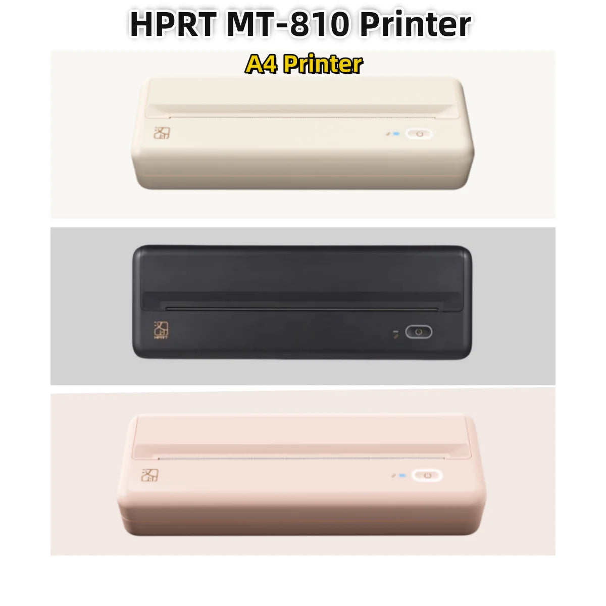 Portable Bluetooth Color Photo Printer – Instant 2x3" Prints Anywhere