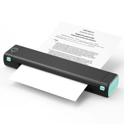 Portable Wireless Bluetooth A4/Letter Thermal Printer – Compact & Inkless