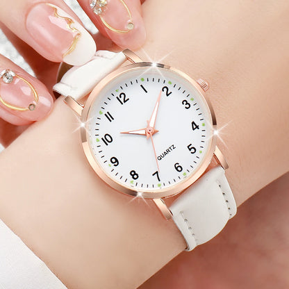 6-Piece Women’s Watch Set: Colorful Elegance for Every Occasion