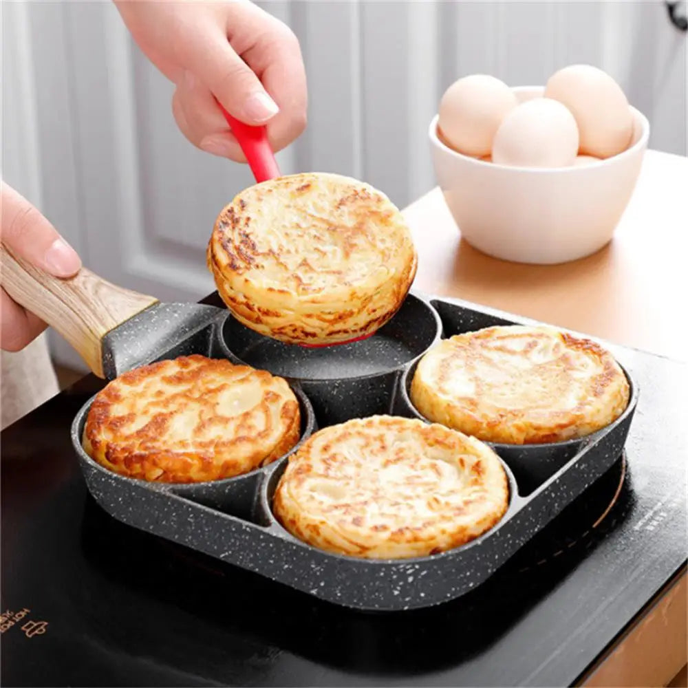 The Gourmet 4-Cup Nonstick Breakfast Pan -
Your ultimate kitchen companion for crafting perfect breakfasts with ease.