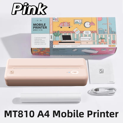 Portable Bluetooth Color Photo Printer – Instant 2x3" Prints Anywhere