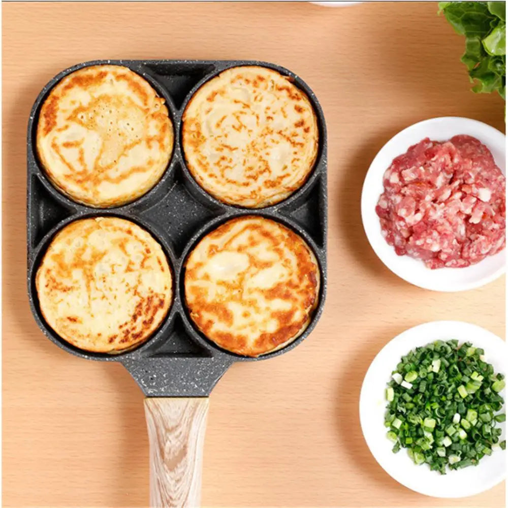 The Gourmet 4-Cup Nonstick Breakfast Pan -
Your ultimate kitchen companion for crafting perfect breakfasts with ease.