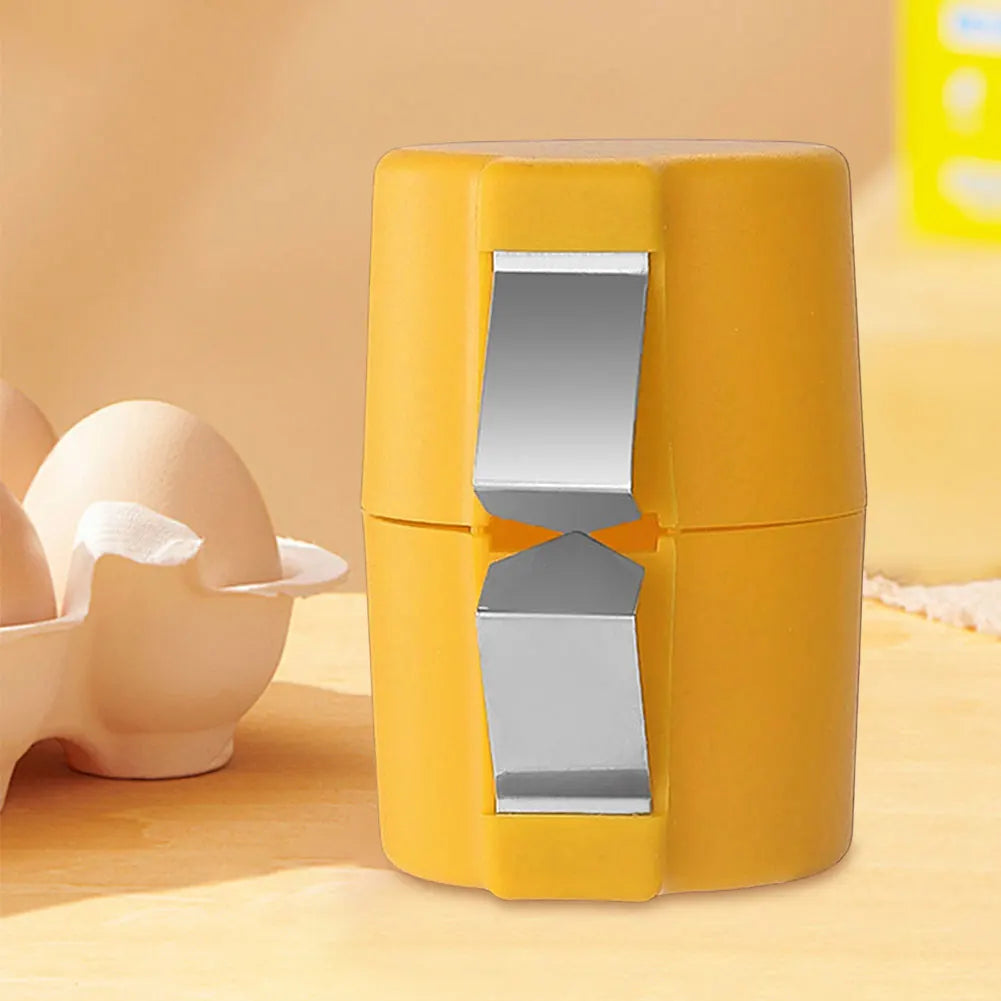 Compact Egg Shell Opener & Separator Cube