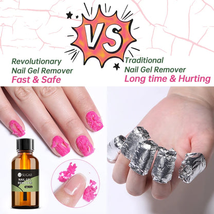 Easy-Off Nail Gel Remover " 3-Minute Magic" – Salon Results at Home