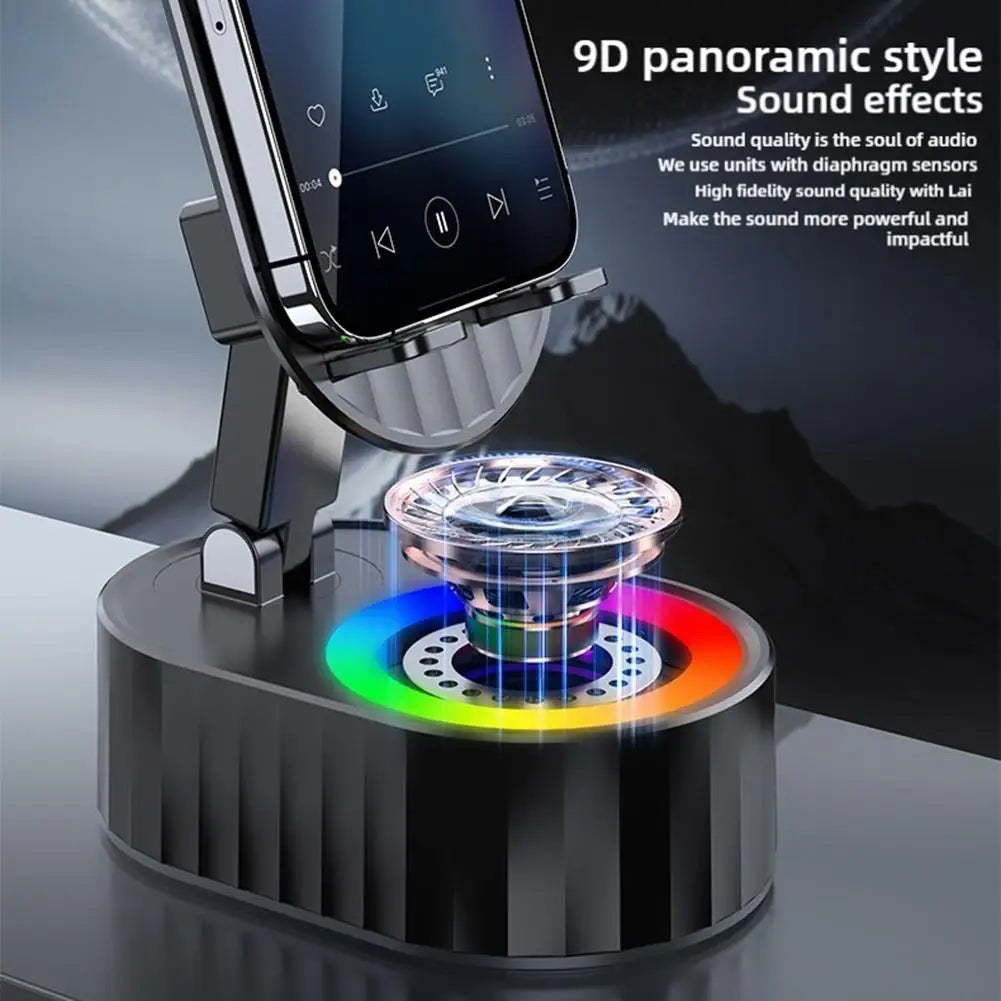 5-in-1 Intelligent Foldable Speaker & Charging Stand - HiFi Surround Sound