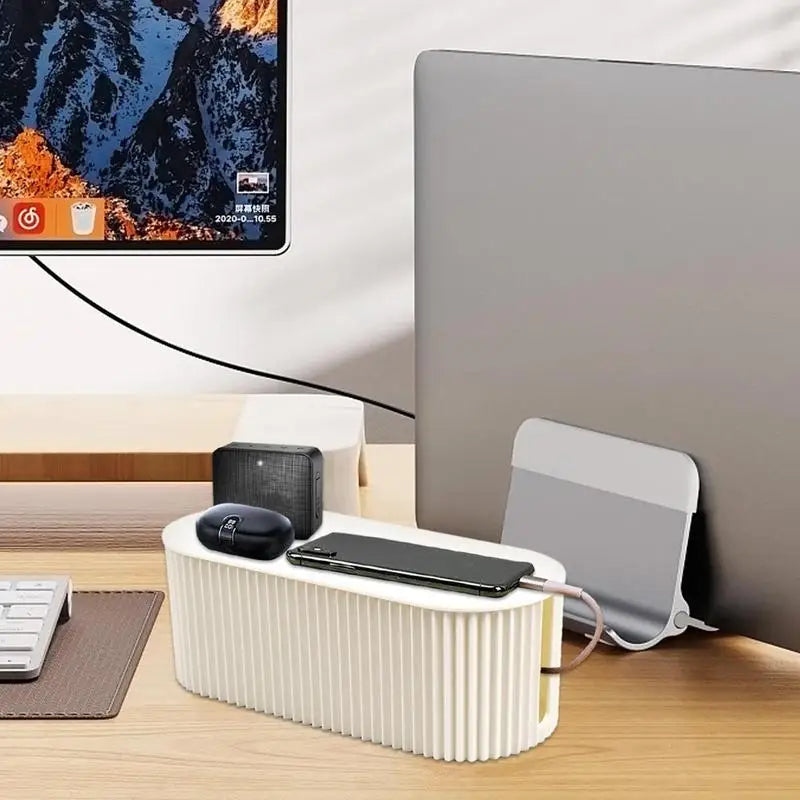 Minimalist Cable Organizer: Tidy & Stylish Cord Management