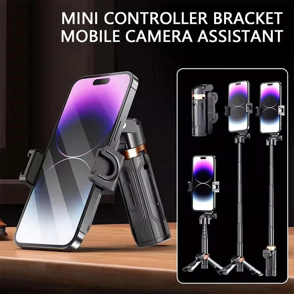 3-in-1 Foldable Selfie Stick Tripod with Wireless Remote - Ultimate Travel & Vlogging Companion