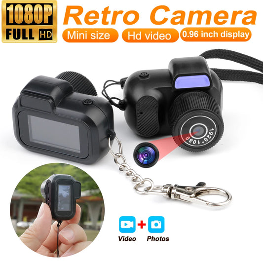 Y3000 Ultra-Compact 1080P HD Mini Digital Camera with 8 Creative Filters