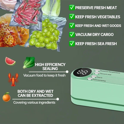 SealMate Pro – 4-in-1 Cordless Food Vacuum Sealer