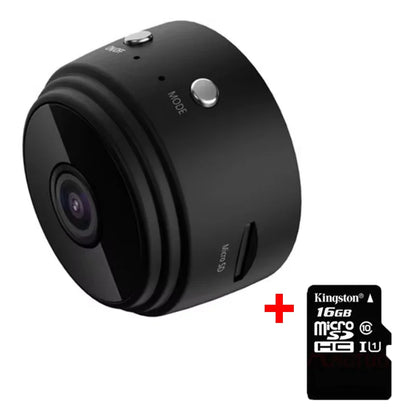 Compact 1080p HD Mini WiFi Security Camera with Night Vision