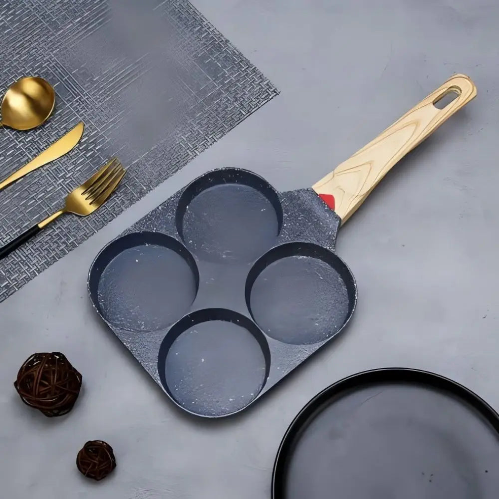 The Gourmet 4-Cup Nonstick Breakfast Pan -
Your ultimate kitchen companion for crafting perfect breakfasts with ease.