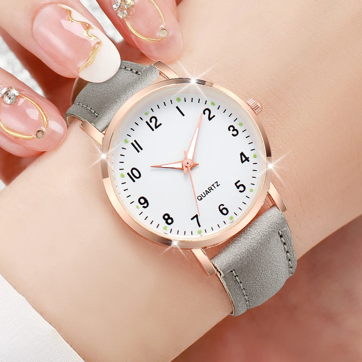 6-Piece Women’s Watch Set: Colorful Elegance for Every Occasion