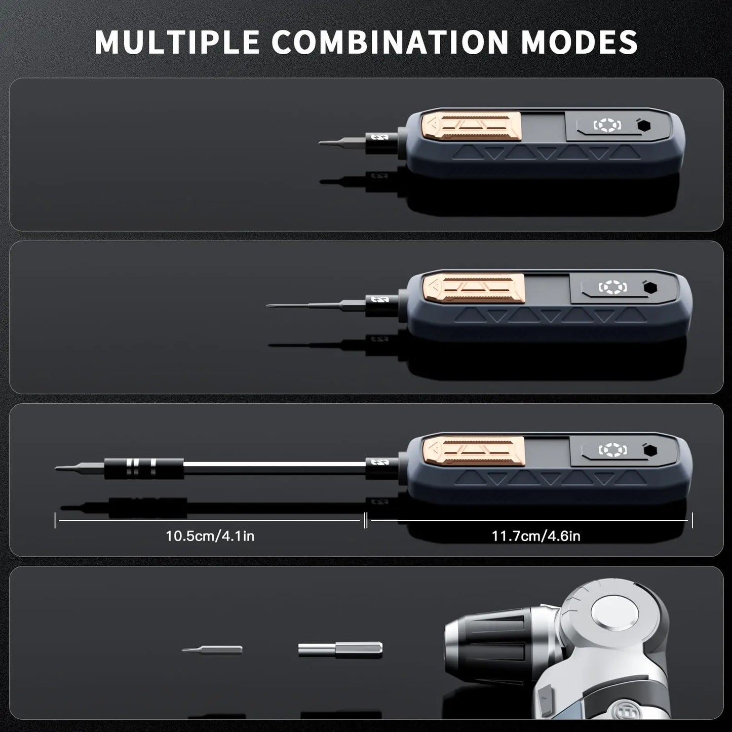 180-in-1 Professional Precision Screwdriver Set with Magnetic CR-V Bits