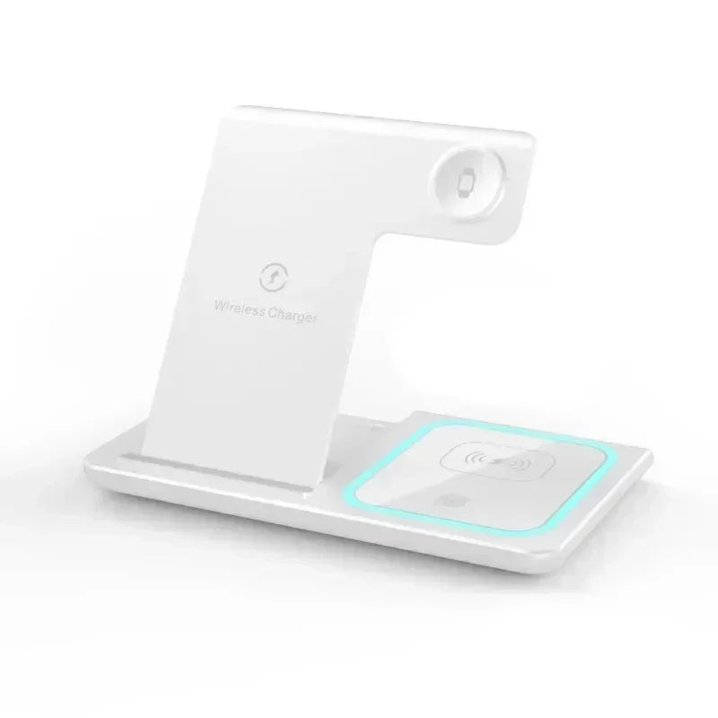 3-in-1 Wireless Charging Station for iPhone, Apple Watch & AirPods