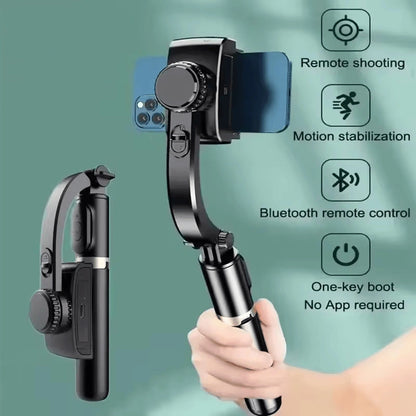 Wireless Bluetooth Selfie Stick Tripod with LED Fill Light & Stabilizer - Ultimate Content Creator Tool